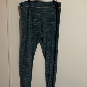 Women's Heathered Blue Leggings